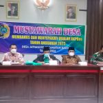 MUSYAWARAH DESA MEMBAHAS DAN MENYEPAKATI USULAN RKPDes TAHUN ANGGARAN 2023