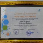 Desa Cinta Statistik (Penganugrahan Desa Cantik Pada Desa Jatimulyo)