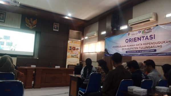 Pelatihan Admin Rumah DataKu BKKBN Kabupaten Tulungagung