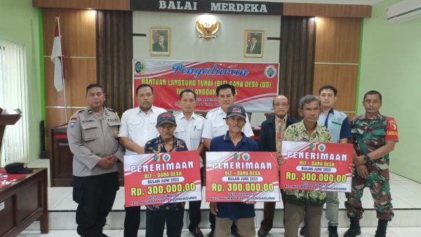PENYALURAN BLT DD BULAN APRIL SAMPAI BULAN JUNI DESA JATIMULYO KAUMAN TULUNGAGUNG TAHUN 2025